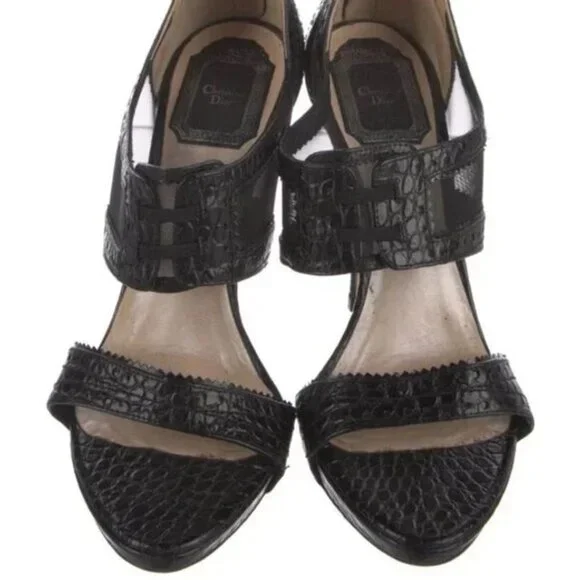 Dior Black Court Heels - Picture 3 of 5